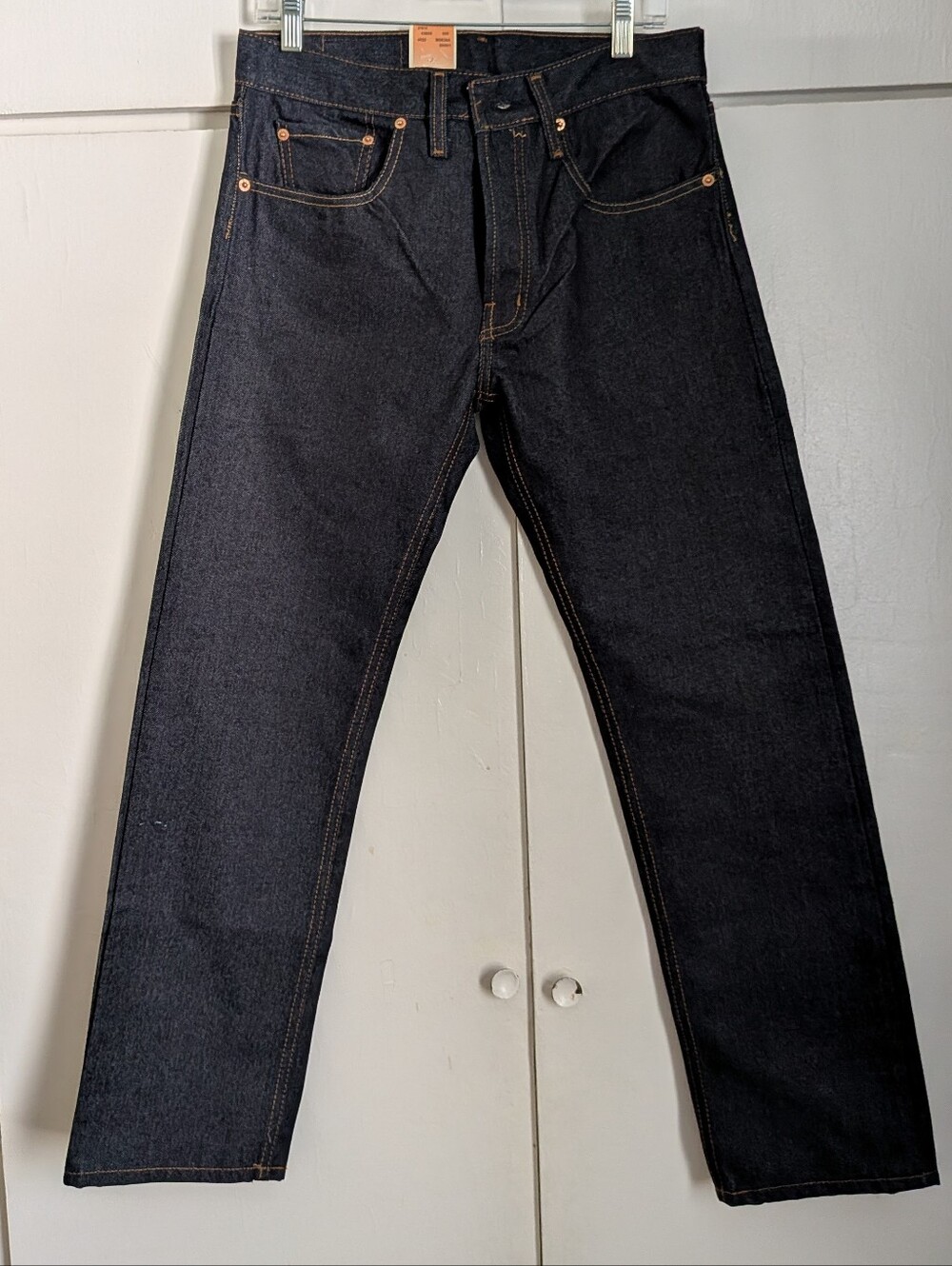 Levi's Original Fit 501 Straight Leg Button Fly Jeans - Picture 3 of 6